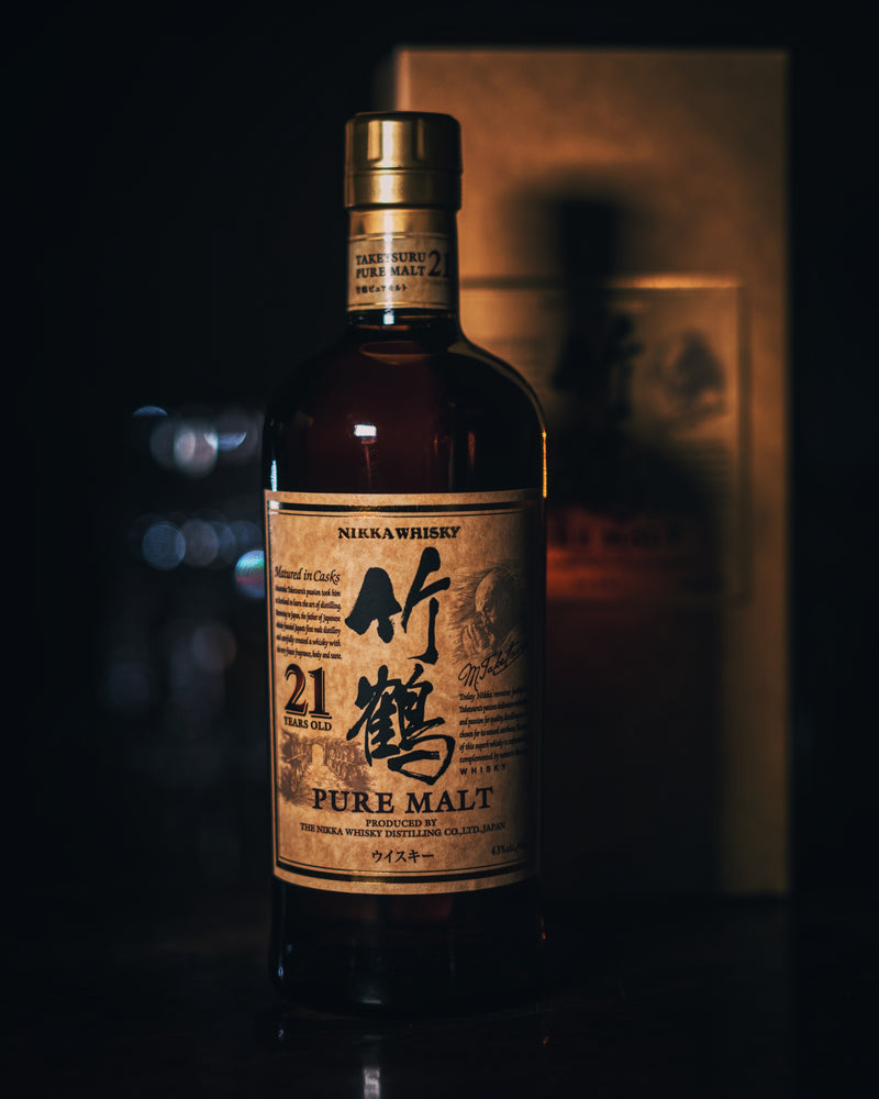 竹鹤 Nikka Taketsuru Pure Malt 21 Year Old Gift Boxed 750ml