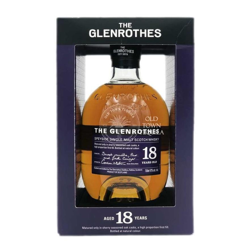 Glenrothes 18 YO Single Malt Scotch Whisky 43% 700ml