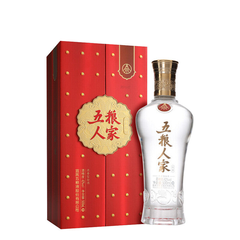 Wu Liang Ren Jia 五粮人家永享浓香型白酒 52% 500ml