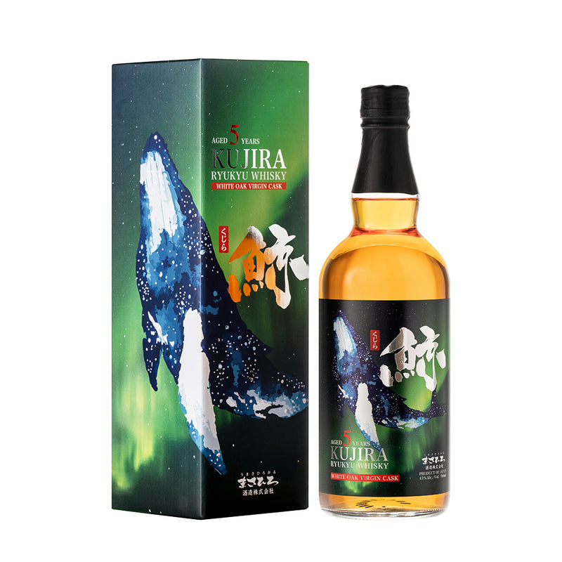 KUJIRA Ryukyu Whisky 5 Years Old White Oak Virgin Cask 43% 700ml