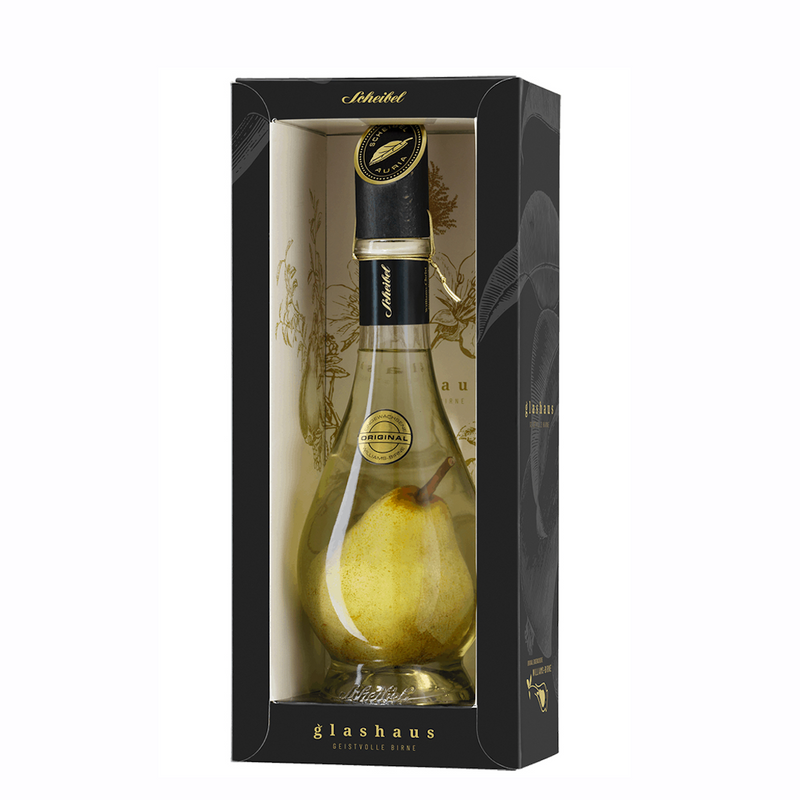 Scheibel-Birne in die Karaffe Pear Brandy 40% 700ml