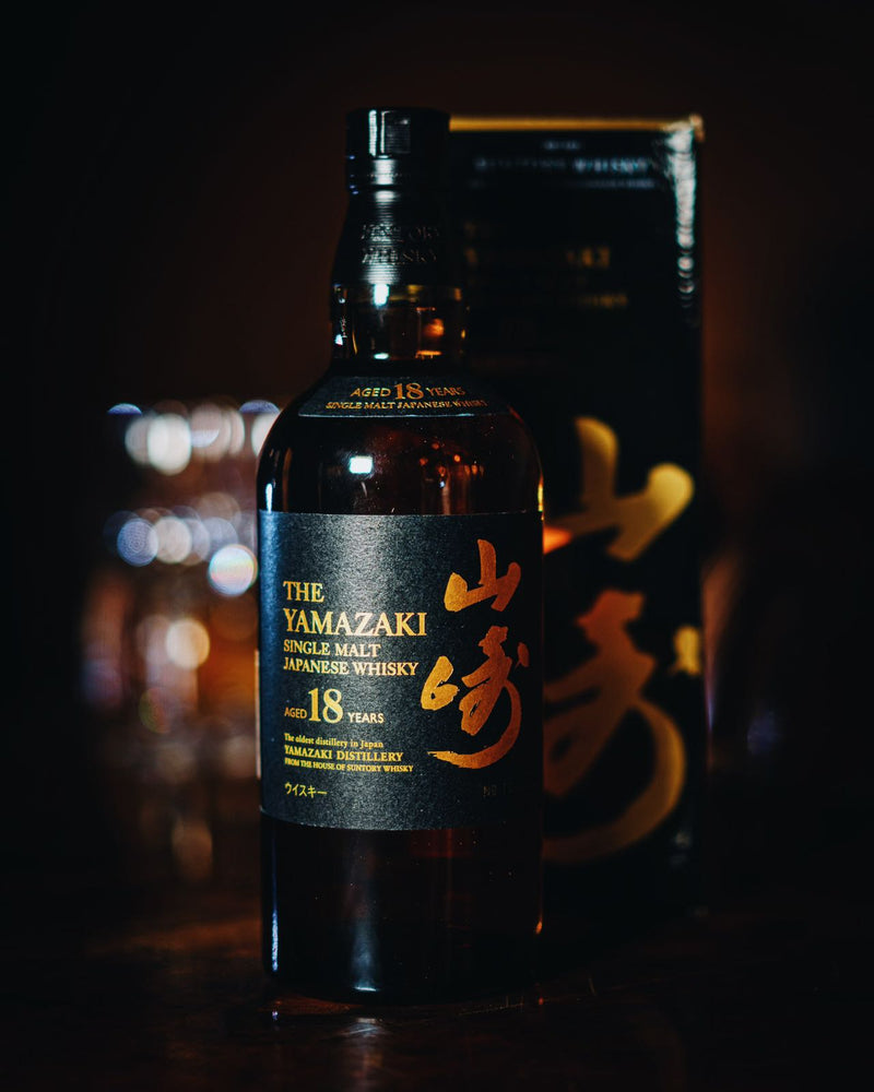 山崎 Suntory the Yamazaki 18 Year Old Single Malt Japanese Whisky 43% 700ml