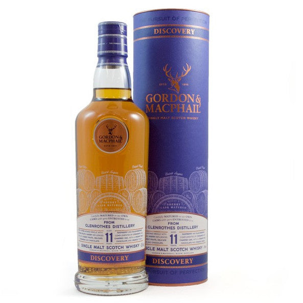 Gordon & Macphail Discovery Glenrothes 11 Year Old Single Malt Scotch Whisky 43% 700ml