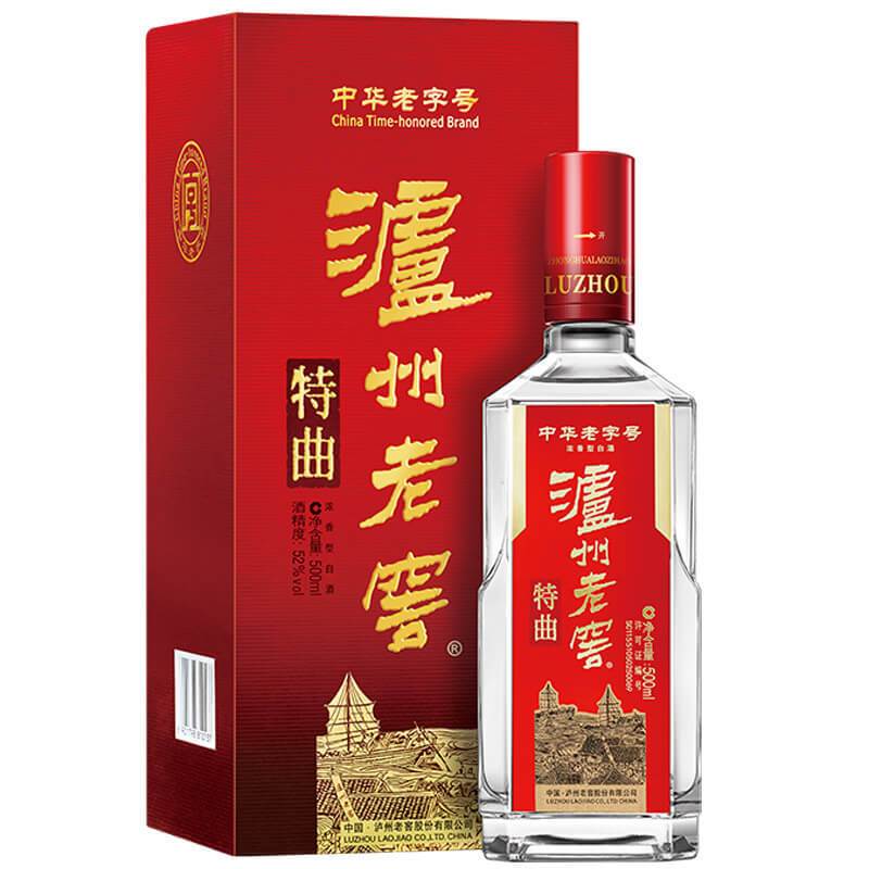 Lu Zhou Lao Jiao Te Qu 泸州老窖特曲酒 52% 500ml